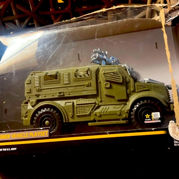 New U.S.Army Power Vehicle Playset Tank Only Unique - Picture 1 of 1